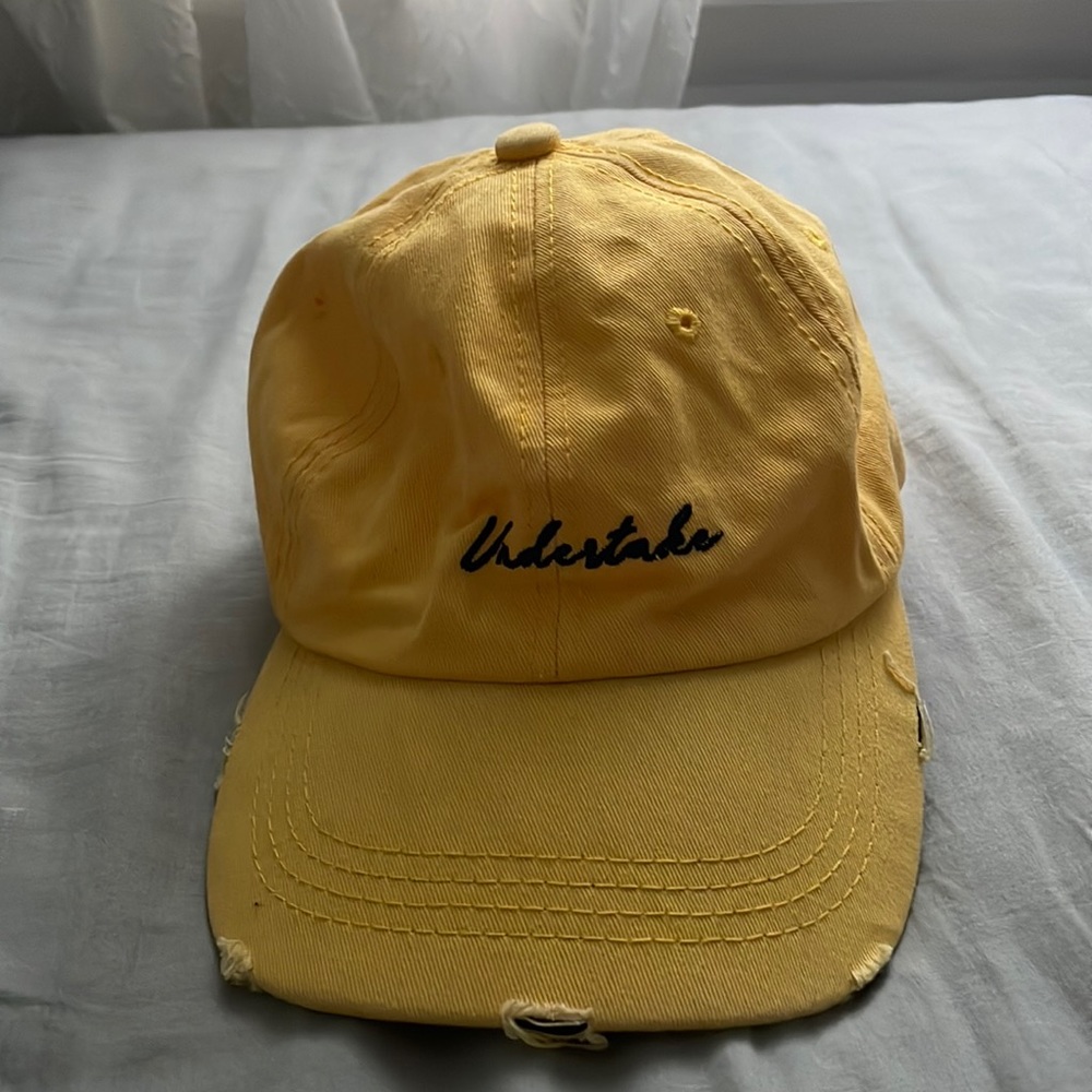 yellow hat